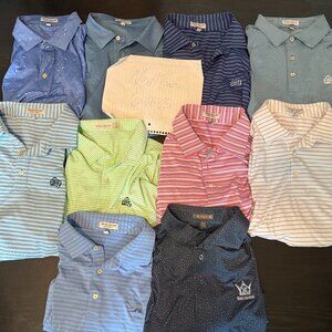 10 Peter Millar Summer Comfort and Featherweight Golf Polos